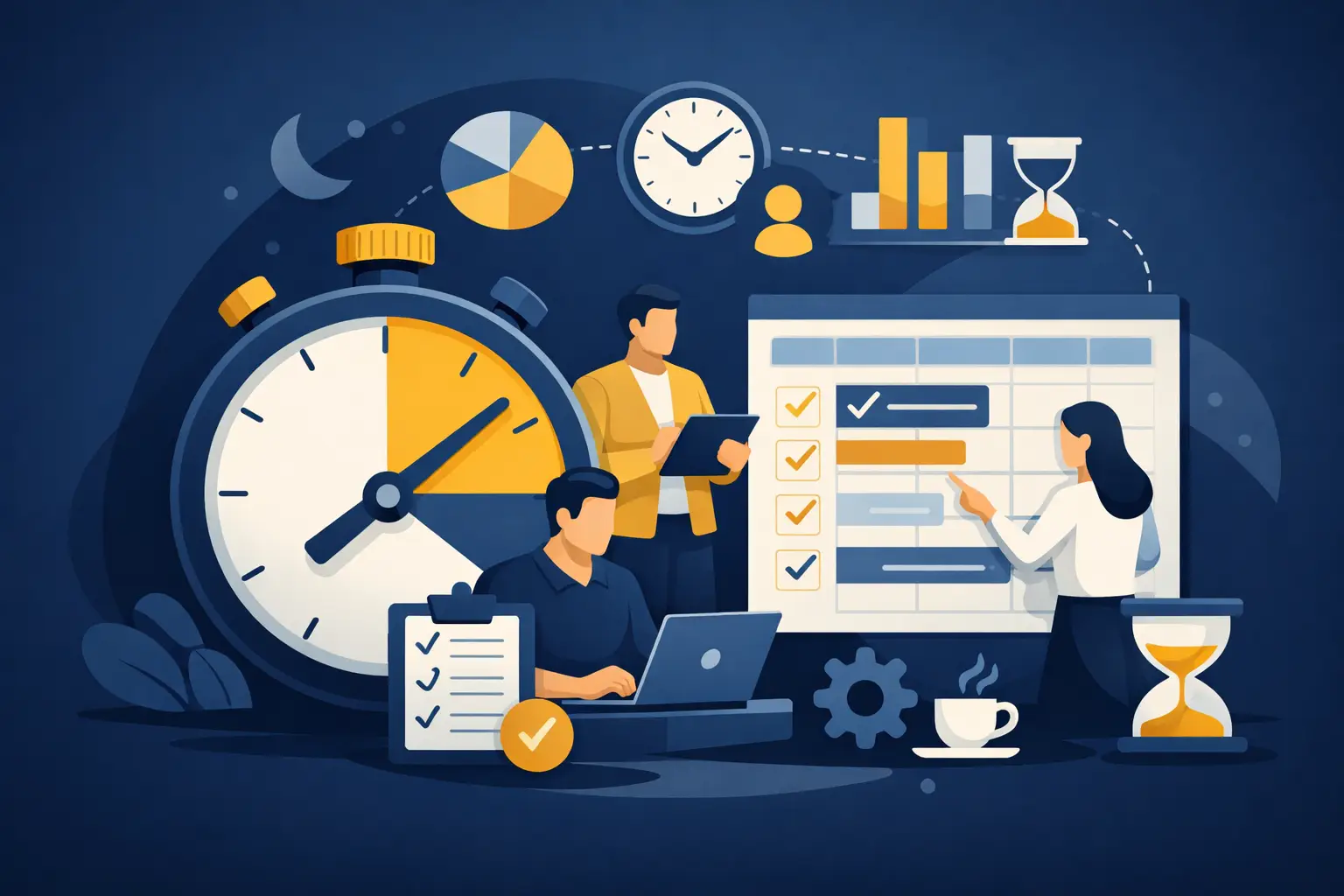 Οδηγός time tracking για οργανωμένες ομάδες