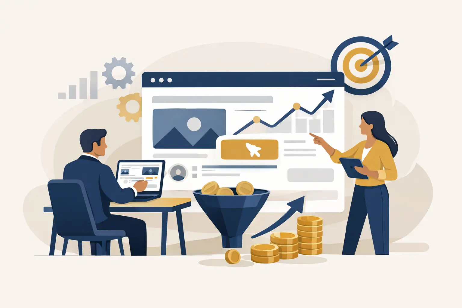 Πώς σχεδιάζεται εταιρικό website για conversion
