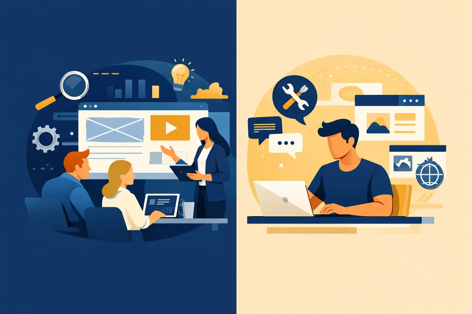 Website agency ή ενιαίος συνεργάτης;